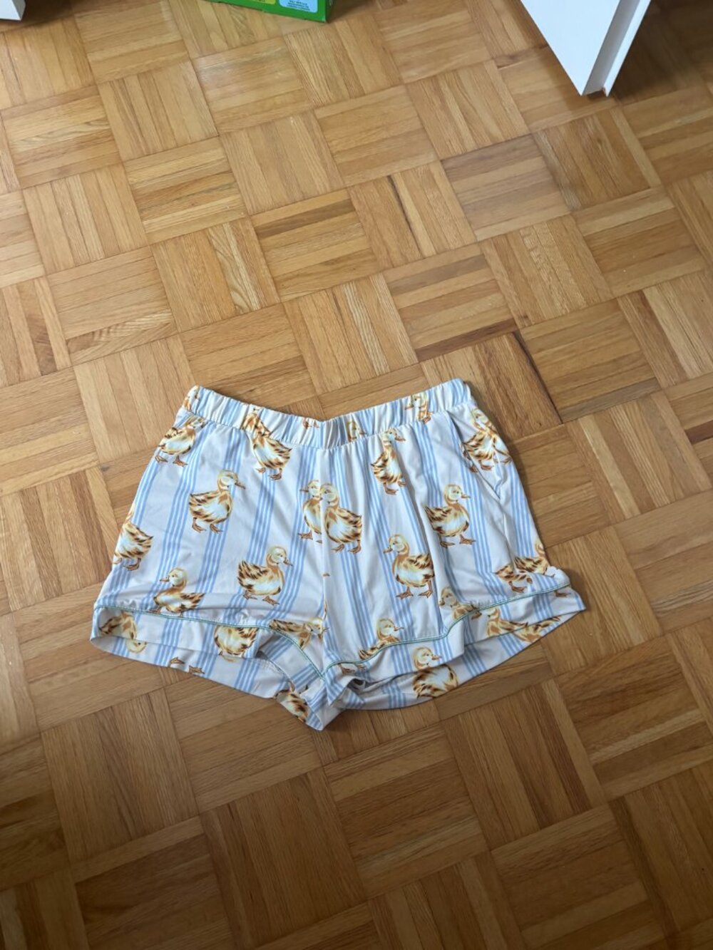 Size 14 Duck Print Pajama Shorts